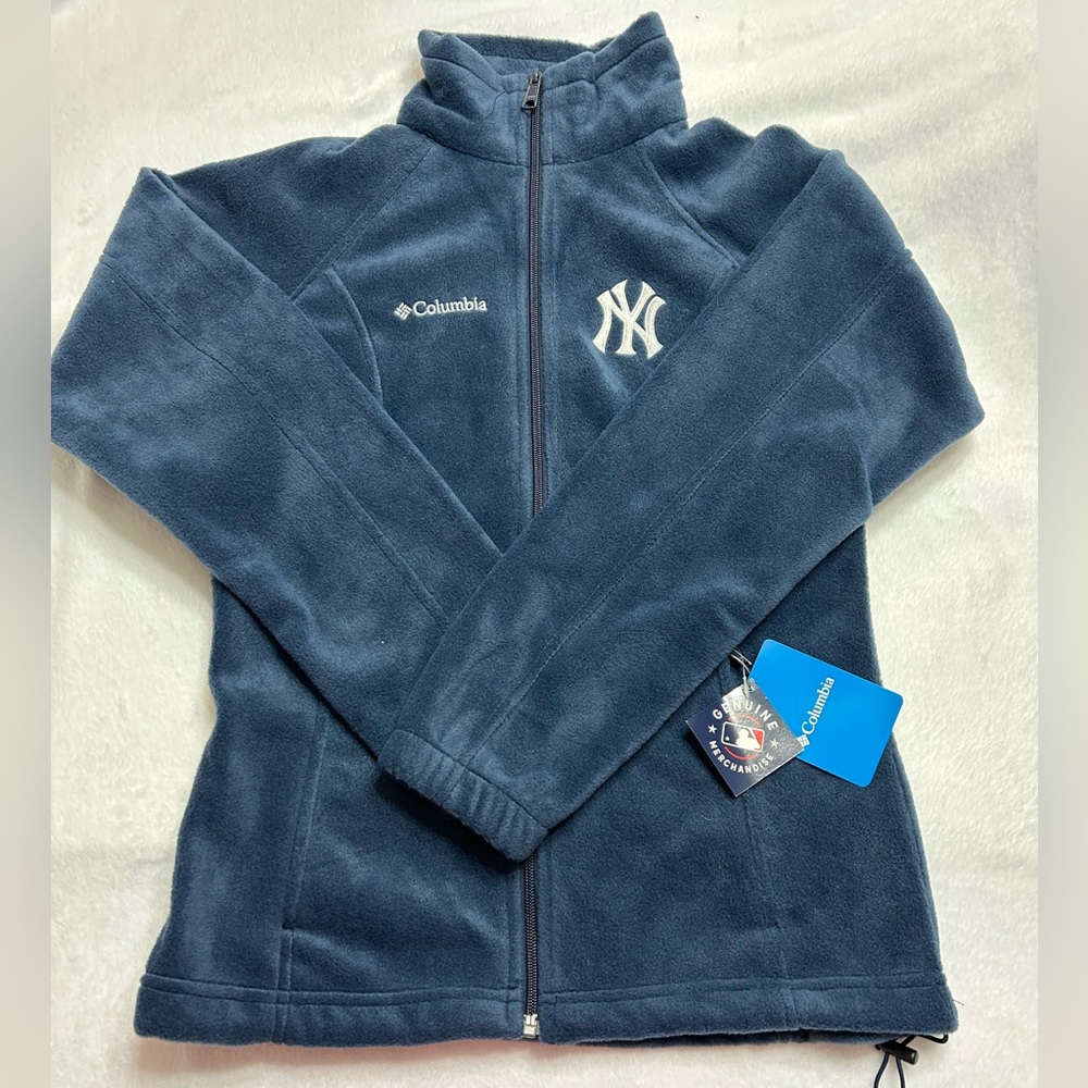 Columbia New York Yankees Fleece Jacket (Navy)